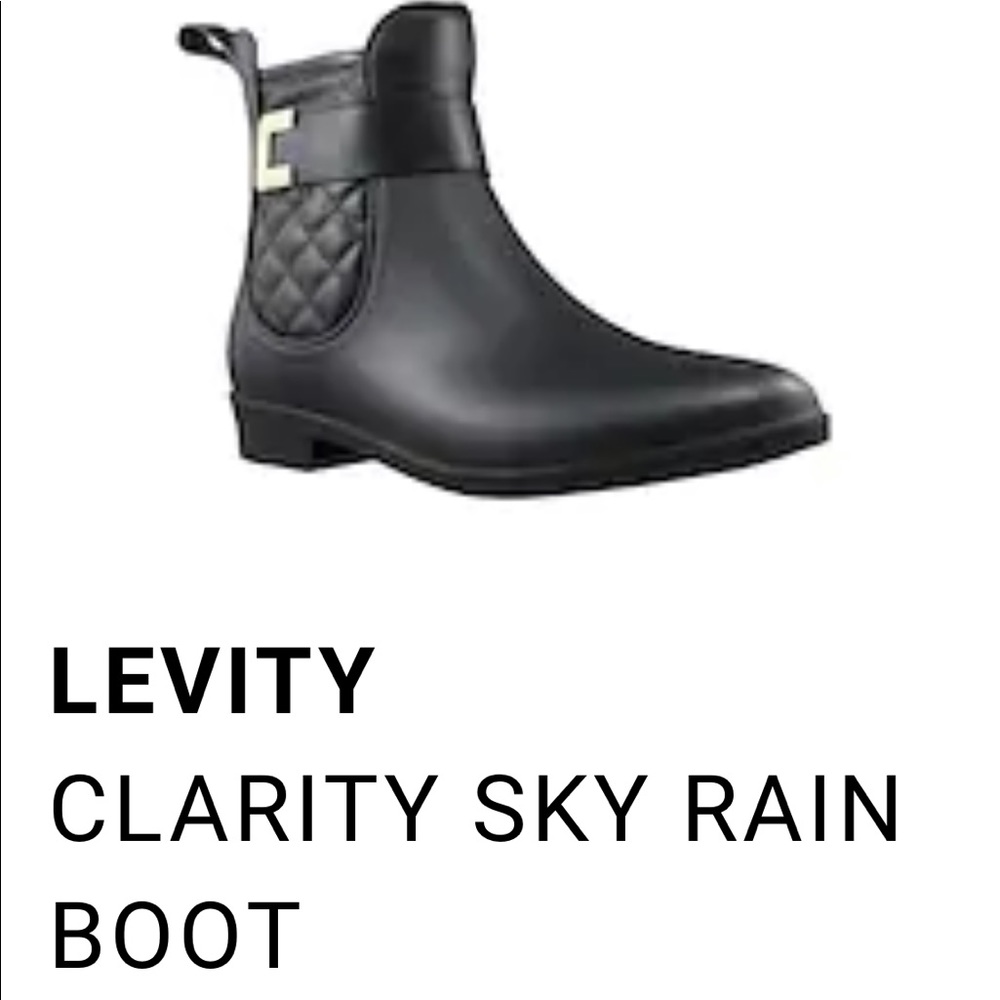 Levity Clarity Sky Rain Boots
